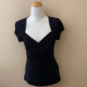 XS Guess black blouse
